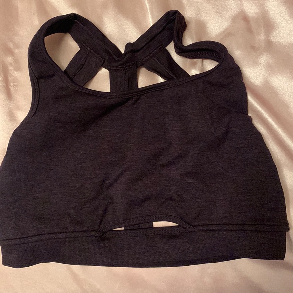 Alphalete Dark Purple Sports Bra Size MEDIUM